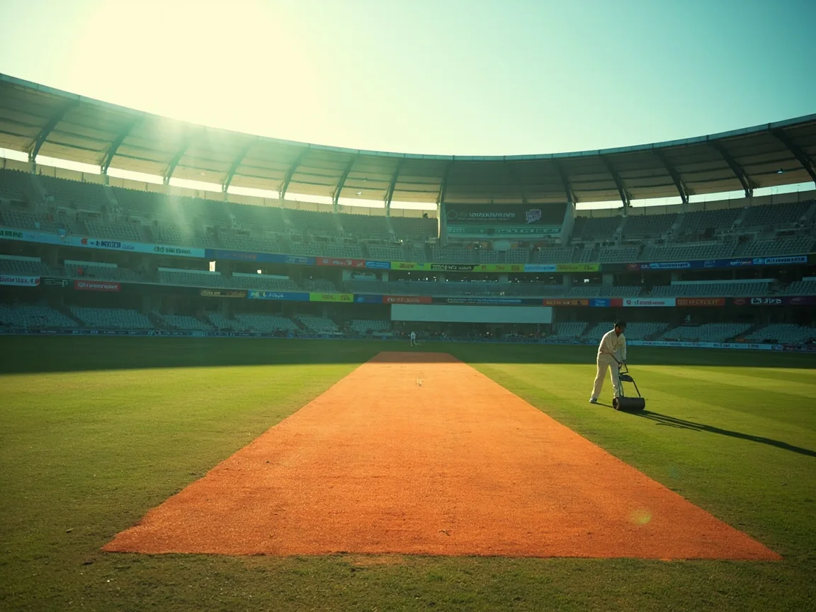 Empty oval used for predictions venue brief